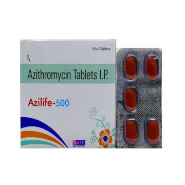 Azilife 500 Tablet - Strip of 5