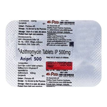 Aziprl 500 mg Tablet - Strip of 3