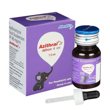 Azithral JR Oral Suspension - 7.5 ml