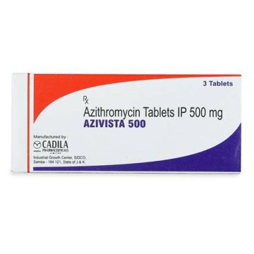 Azivista 500 mg Tablet - Strip of 3