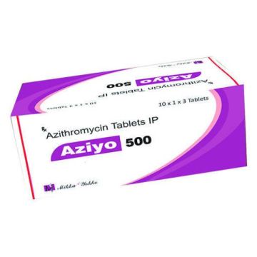 Aziyo 500 Tablet - Strip of 3