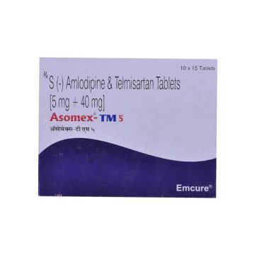 Asomex TM 5 mg Tablet - Strip of 15