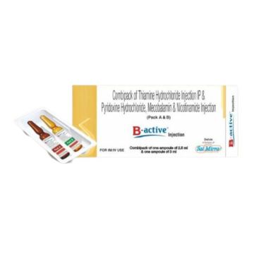 B Active Injection 2.5 ml & 3 ml (Combipack)