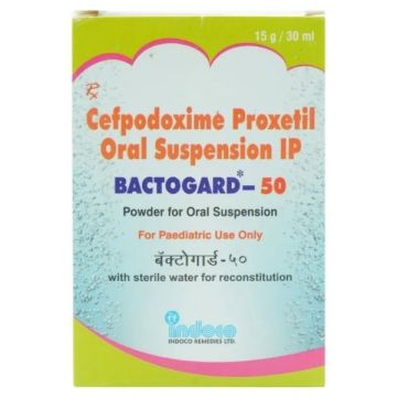 Bactogard 50 mg Dry Syrup - 30 ml