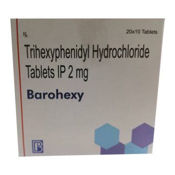 Barohexy 2 mg Tablet - Strip of 10