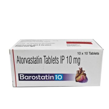 Barostatin 10 mg Tablet - Strip of 10