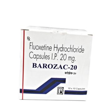Barozac 20 mg Capsule - Strip of 10
