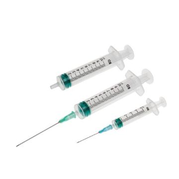 BD Emerald Flow Wrap 3mL Syringe with Needle - 100's Box