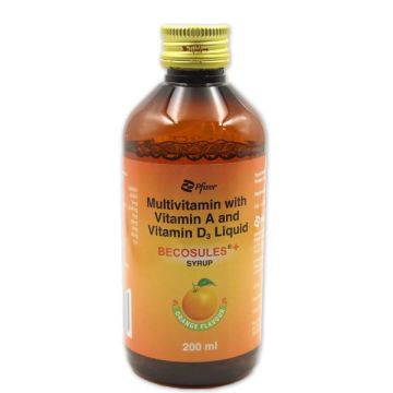 Becosules Plus Syrup Orange - 200ml