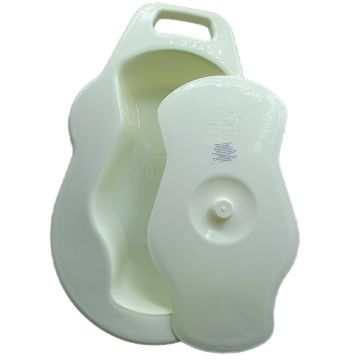 3G Surgical Premium Unisex Bedpan with Lid - 1's Pack