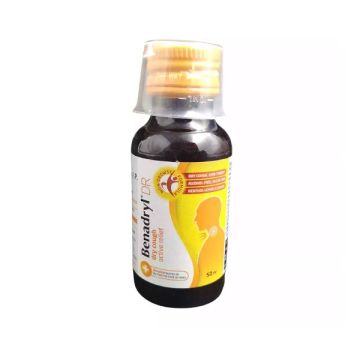Benadryl Dry Cough Active Relief Syrup - 50 ml