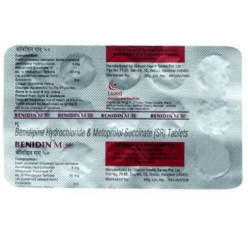 Benidin M 50 Tablet – Strip of 15