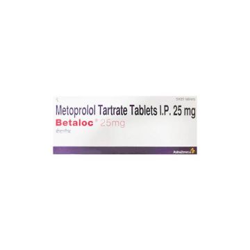 Betaloc 25 mg Tablet - Strip of 20