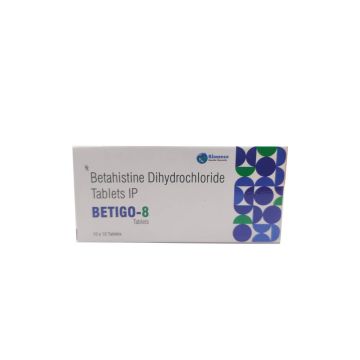 Betigo 8 mg Tablet - Strip of 10