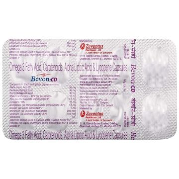 Bevon CD Capsule - Strip of 10