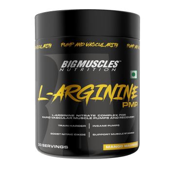 Bigmuscles L-Arginine (Mango Madness) - 90g