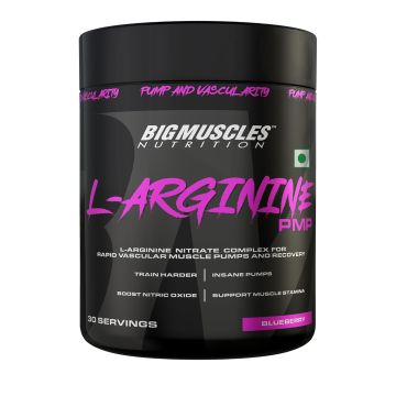 Bigmuscles Nutrition L-Arginine (Blueberry) - 90g