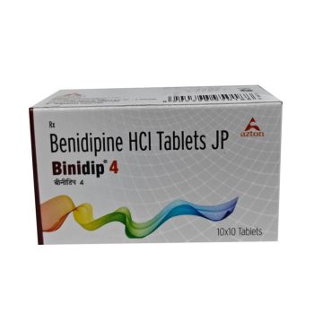 Binidip 4 mg Tablet - Strip of 10