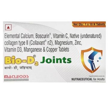 Bio D3 Joints Tablets - Strip of 10