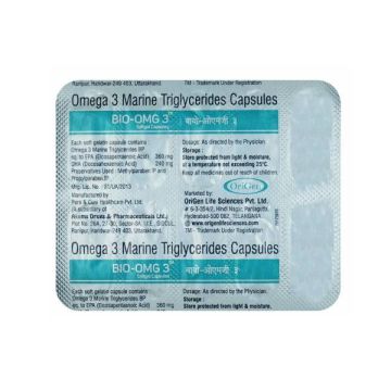 Bio-OMG 3 Softgel Capsule - Strip of 10