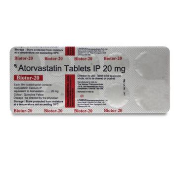 Biotor 20 Tablet – Strip of 10