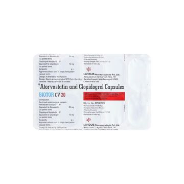 Biotor CV 20 Capsules - Strip of 10