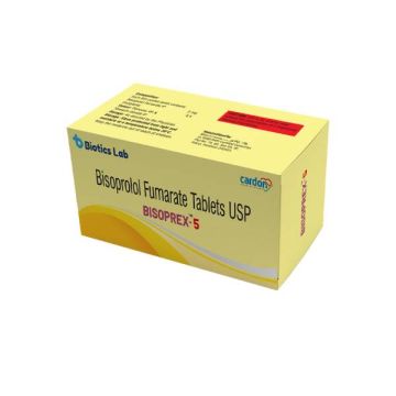 Bisoprex 5 Tablet - Strip of 10