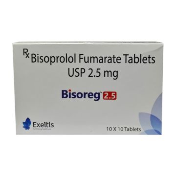 Bisoreg 2.5 mg Tablet - Strip of 10