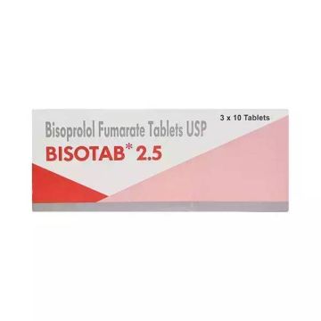 Bisotab 2.5mg Tablet - Strip of 10