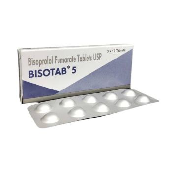 Bisotab 5 mg  Tablet - Strip of 10