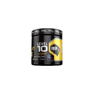 Gibbon Nutrition Level 10 Pre Workout (Blue Raspberry) - 250g