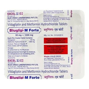 Bluglipt M Forte Tablet - Strip of 15