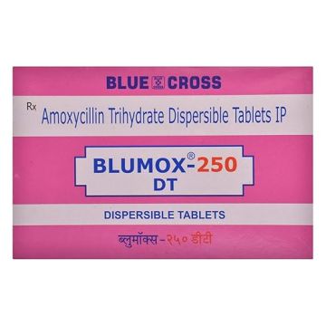 Blumox 250 mg DT Tablet - Strip of 15