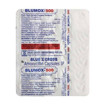 Blumox 500mg Capsule - Strip of 15
