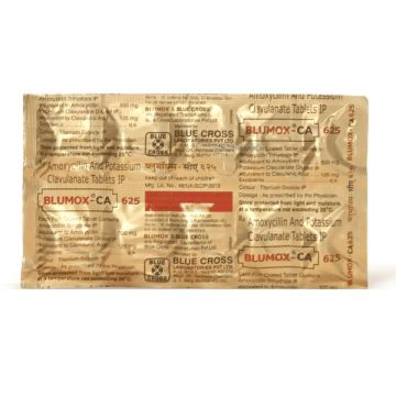 Blumox-CA 625 Tablet - Strip of 10