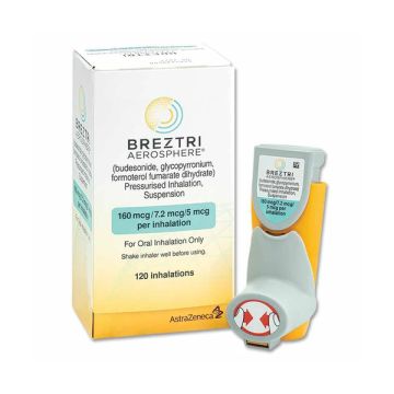 Breztri 160/7.2/5 Inhaler - Pack of 1