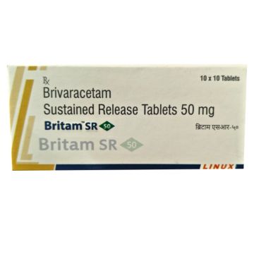 Britam SR 50 mg Tablet - Strip of 10