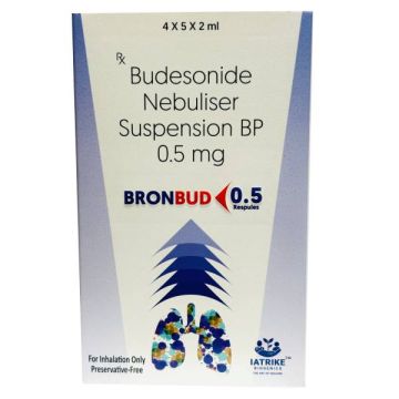 Bronbud 0.5 Respules - 5*2 ml
