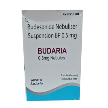 Budaria 0.5 mg Nebules - 2 ml