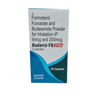 Budaria FB 200 Lungcaps - Bottle of 30