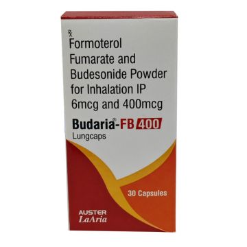 Budaria FB 400 Lungcaps - Bottle of 30