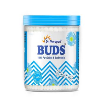 Dr. Morepen Cotton Buds  -  Bottle Of 80