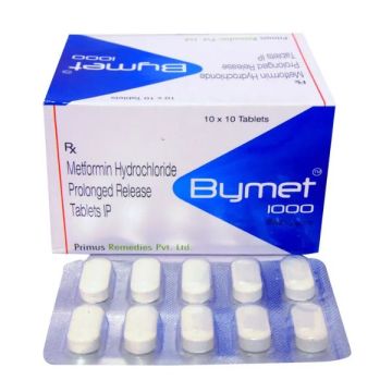 Bymet 1000 mg Tablet - Strip of 10