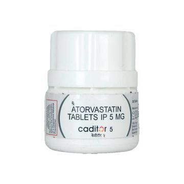 Caditor 5 mg Tablet - Bottle of 30