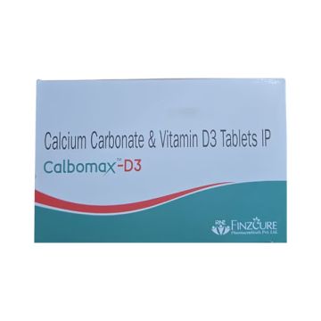 Calbomax D3 Tablet - Strip of 15