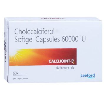 Calcijoint D3 60K Softgel Capsule - Strip of 4