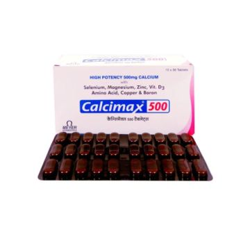 Calcimax 500 Tablet - Strip of 30