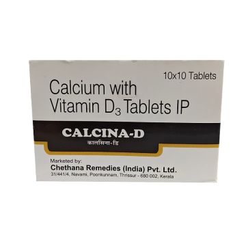 Calcina-D Tablets - Strip of 10