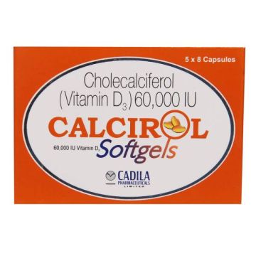 Calcirol Softgel Capsule - Strip of 8