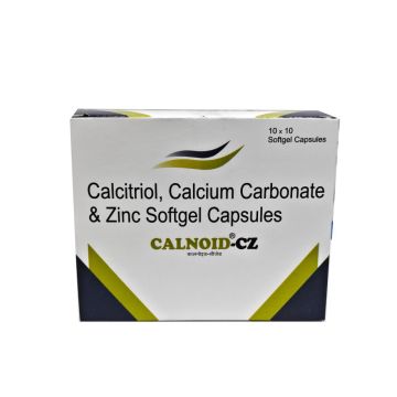 Calnoid CZ Softgel Capsule - Strip of 10